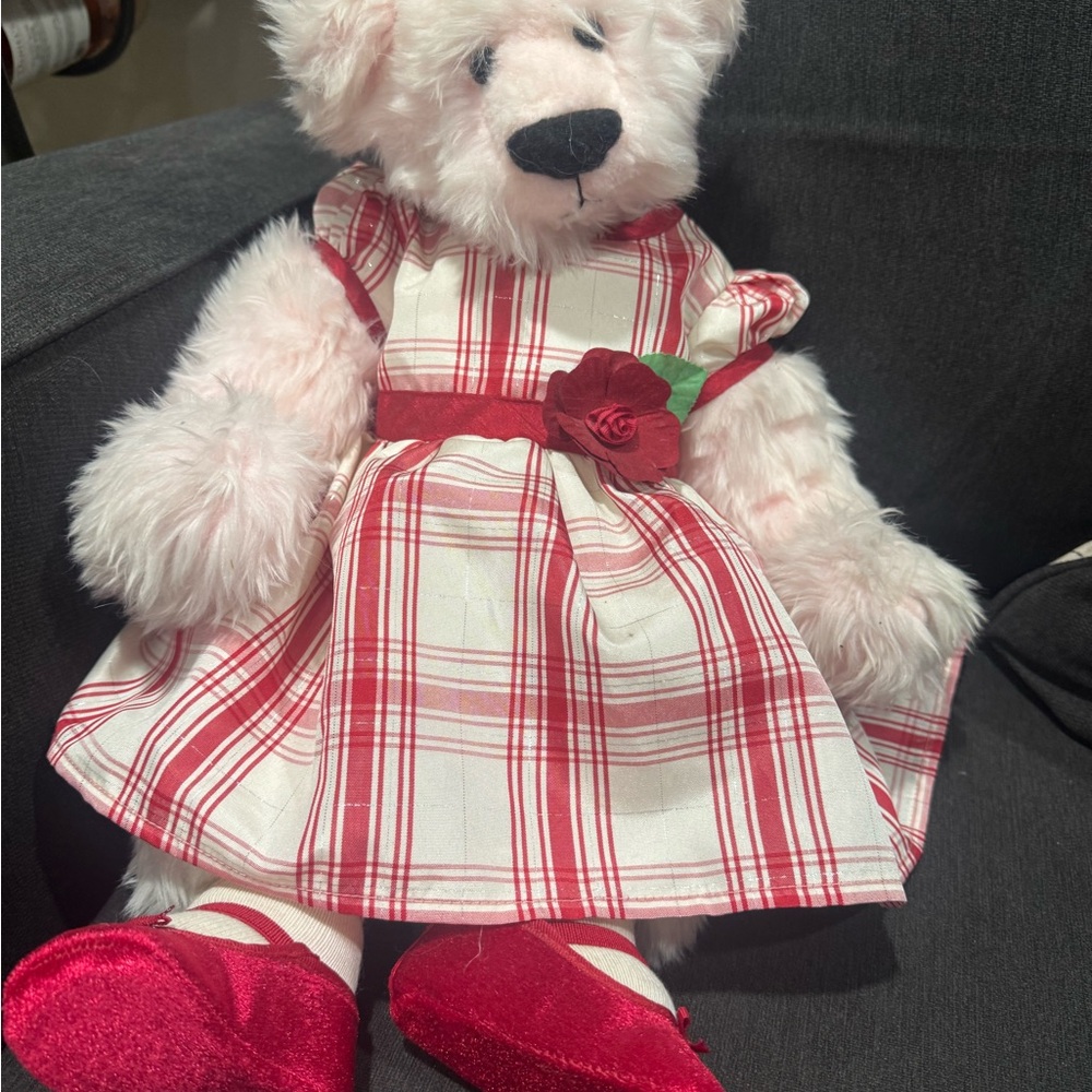 Fully Jointed One of a Kind Handmade Pink Teddy Bear